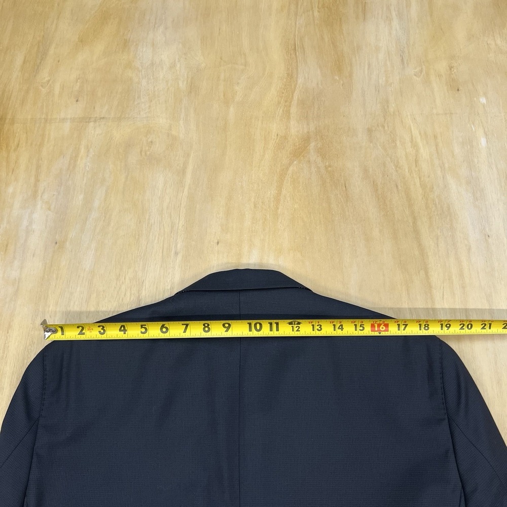 Sand Copenhagen Wool Silk Blazer Jacket Sport Coat Mens 42R Slim Fit Black - Picture 6 of 12